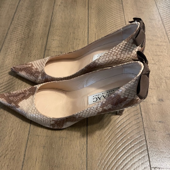 Isaac 6.5 leather heels - Picture 4 of 9